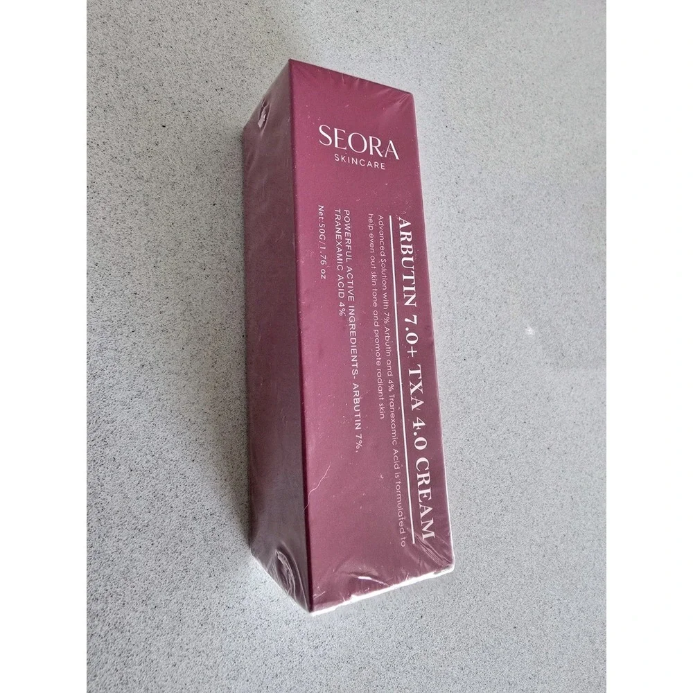 Seora Skincare Arbutin 7.0 + TXA 4.0 Face Moisturizer Cream 1.76 oz